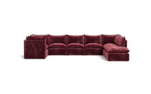 Load image into Gallery viewer, Gaia XL - Sectional - Bordeaux
