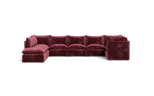 Load image into Gallery viewer, Gaia XL - Sectional - Bordeaux
