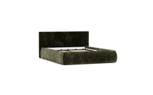 Load image into Gallery viewer, Ara Bed - Queen - Upholstered - Sage - Storage
