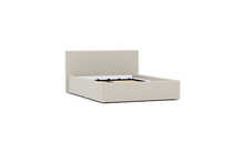 Load image into Gallery viewer, Ara Bed - Full - Upholstered - Silken Sand - Storage
