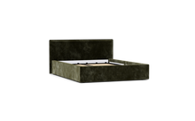 Load image into Gallery viewer, Ara Bed - Queen - Upholstered - Sage - Storage
