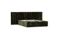 Load image into Gallery viewer, Ara Bed - Full - Upholstered - Sage - Non-storage
