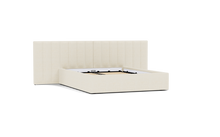 Load image into Gallery viewer, Ara Bed - Queen - Upholstered - Snowdrift - Non-storage
