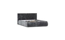 Load image into Gallery viewer, Ara Bed - Full - Upholstered - Cobblestone - Storage

