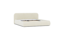 Load image into Gallery viewer, Ara Bed - King - Upholstered - Cloud - Storage
