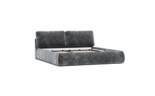 Load image into Gallery viewer, Ara Bed - King - Upholstered - Cobblestone - Storage
