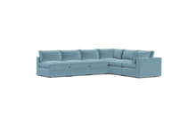 Load image into Gallery viewer, Ciello - Sectional - Aqua - Regular Backrest
