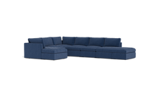 Load image into Gallery viewer, Ciello XL - Sectional - Night Sky - High Angled

