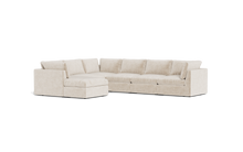 Load image into Gallery viewer, Ciello XL - Sectional - Sesame - High Angled
