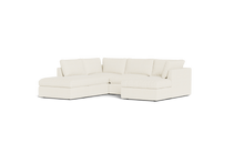Load image into Gallery viewer, Ciello XL - Sectional - Snowdrift - High Angled
