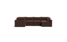 Load image into Gallery viewer, Ciello - Sectional - Chocolate - Regular Backrest
