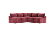 Load image into Gallery viewer, Ciello XL - Sectional - Bordeaux - Regular Backrest
