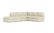 Load image into Gallery viewer, Ciello - Sectional - Sunset Beige - High Angled
