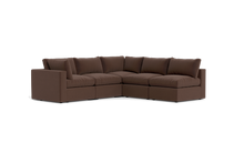 Load image into Gallery viewer, Ciello - Sectional - Chocolate - Regular Backrest
