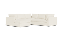 Load image into Gallery viewer, Ciello XL - Sectional - Snowdrift - High Angled
