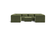 Load image into Gallery viewer, Atmosphere Sleeper Sofa &amp; Sectional - Rounded Backrest - Cypress Green
