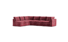Load image into Gallery viewer, Ciello XL - Sectional - Bordeaux - High Angled
