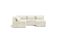 Load image into Gallery viewer, Atmosphere Sleeper Sofa &amp; Sectional - Rounded Backrest - Frost
