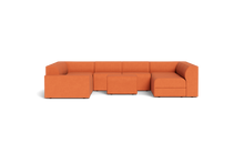 Load image into Gallery viewer, Atmosphere Sleeper Sofa &amp; Sectional - Regular Backrest - Tangerine
