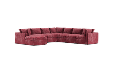 Load image into Gallery viewer, Ciello XL - Sectional - Bordeaux - Regular Backrest
