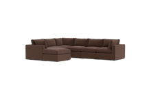 Load image into Gallery viewer, Ciello XL - Sectional - Chocolate - Regular Backrest
