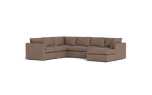 Load image into Gallery viewer, Ciello - Sectional - Mocha - High Angled
