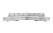 Load image into Gallery viewer, Ciello - Sectional - Limestone - High Angled
