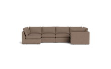 Load image into Gallery viewer, Ciello XL - Sectional - Mocha - High Angled
