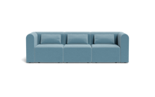 Load image into Gallery viewer, Atmosphere - Sofa - Rounded Backrest - Aqua
