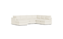 Load image into Gallery viewer, Ciello - Sectional - Snowdrift - High Angled
