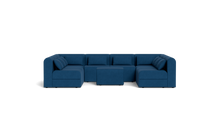 Load image into Gallery viewer, Atmosphere Sleeper Sofa &amp; Sectional - Rounded Backrest - Cerulean
