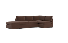 Load image into Gallery viewer, Ciello - Sectional - Chocolate - High Angled
