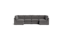 Load image into Gallery viewer, Ciello - Sectional - Storm Grey - High Angled
