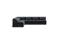 Load image into Gallery viewer, Atmosphere Sleeper Sofa &amp; Sectional - Rounded Backrest - Carbon
