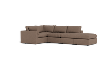 Load image into Gallery viewer, Ciello XL - Sectional - Mocha - Regular Backrest
