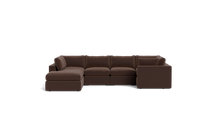 Load image into Gallery viewer, Ciello XL - Sectional - Chocolate - Regular Backrest
