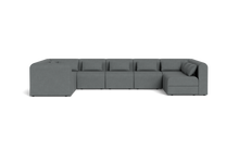 Load image into Gallery viewer, Atmosphere Sleeper Sofa &amp; Sectional - Rounded Backrest - Nightfall
