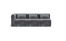 Load image into Gallery viewer, Atmosphere Sleeper Sofa &amp; Sectional - Rounded Backrest - Cobblestone
