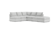 Load image into Gallery viewer, Ciello - Sectional - Limestone - High Angled
