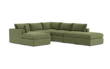 Load image into Gallery viewer, Ciello XL - Sectional - Cypress Green - Regular Backrest
