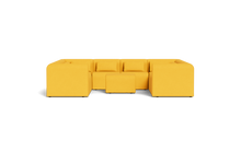 Load image into Gallery viewer, Atmosphere Sleeper Sofa &amp; Sectional - Rounded Backrest - Lemon Zest
