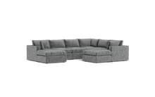 Load image into Gallery viewer, Ciello XL - Sectional - Basalt - Regular Backrest
