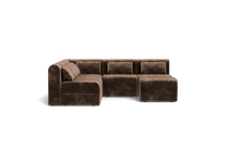 Load image into Gallery viewer, Atmosphere Sleeper Sofa &amp; Sectional - Rounded Backrest - Espresso
