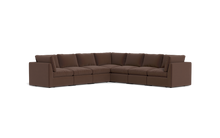 Load image into Gallery viewer, Ciello XL - Sectional - Chocolate - High Angled
