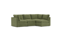 Load image into Gallery viewer, Ciello - Sectional - Cypress Green - High Angled
