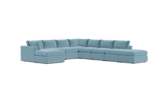 Load image into Gallery viewer, Ciello - Sectional - Aqua - Regular Backrest
