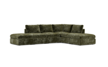 Load image into Gallery viewer, Ciello - Sectional - Sage - High Angled
