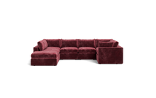 Load image into Gallery viewer, Ciello XL - Sectional - Bordeaux - Regular Backrest
