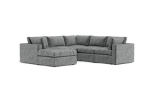 Load image into Gallery viewer, Ciello XL - Sectional - Basalt - Regular Backrest
