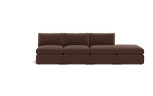 Load image into Gallery viewer, Ciello XL - Sofa - Chocolate - Regular Backrest

